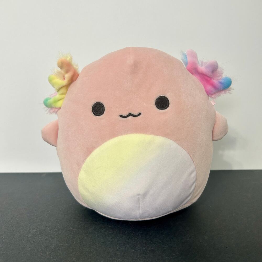Squishmallows Archie Pastel Axolotl Plush 8" Kellytoy Soft Stuffed Animal